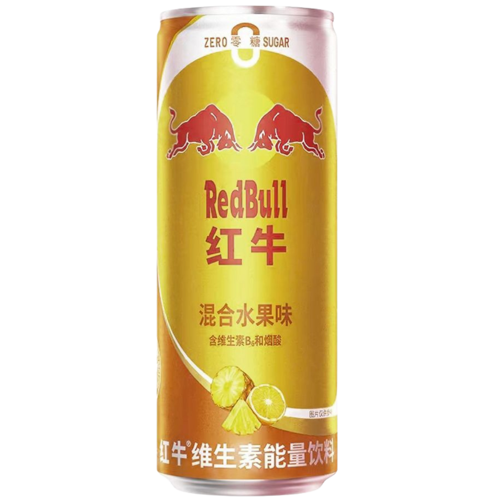 red bull mixed fruits