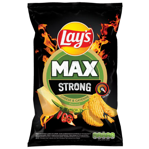 lay's max strong cheese cayenne