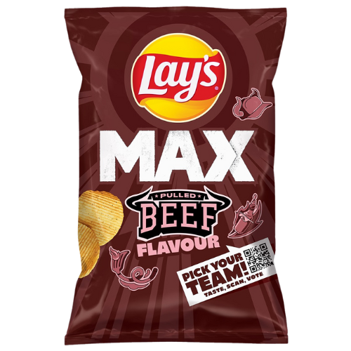 lay's max wavy pulled beef