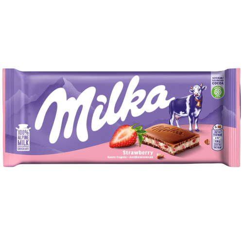 milka strawberry