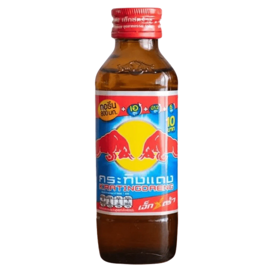 red bull kratingdaeng energy drink - red cap